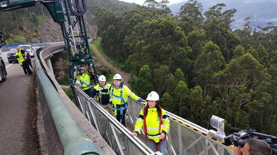 La Xunta inicia los trabajos de mantenimiento en los viaductos de la Autovía do Morrazo, con desvíos al tráfico desde el martes 1 de septiembre