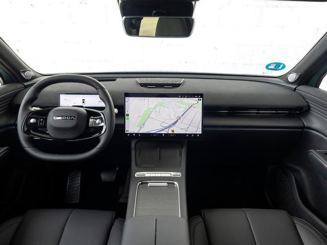 Novedades del interior del Omoda 7 SHS