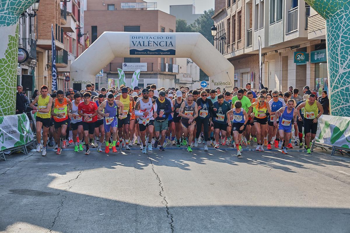 Salida carrera Rafelbunyol.