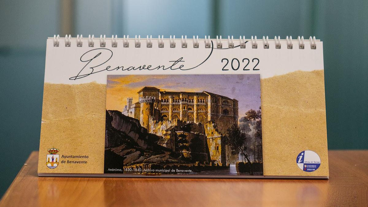 Portada del calendario de Benavente para 2022.