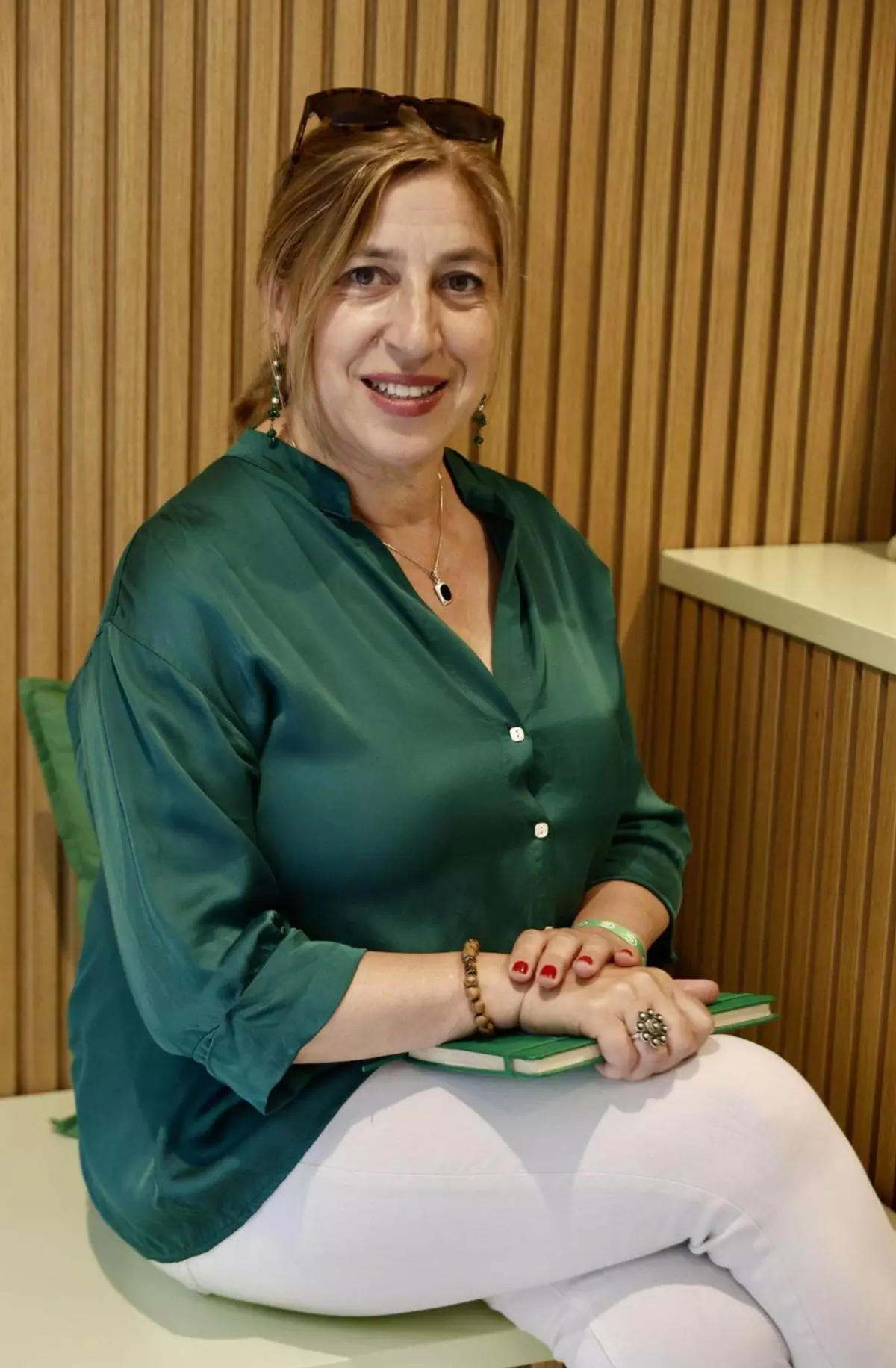 Teresa Sánchez Rodríguez, presidenta de la Asociación Contra el Cáncer en Gijón: "Nuestro próximo reto es acompañar a pacientes a Cabueñes tras el verano"