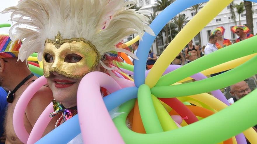 Desfile del Gay Pride en Maspalomas post-Covid