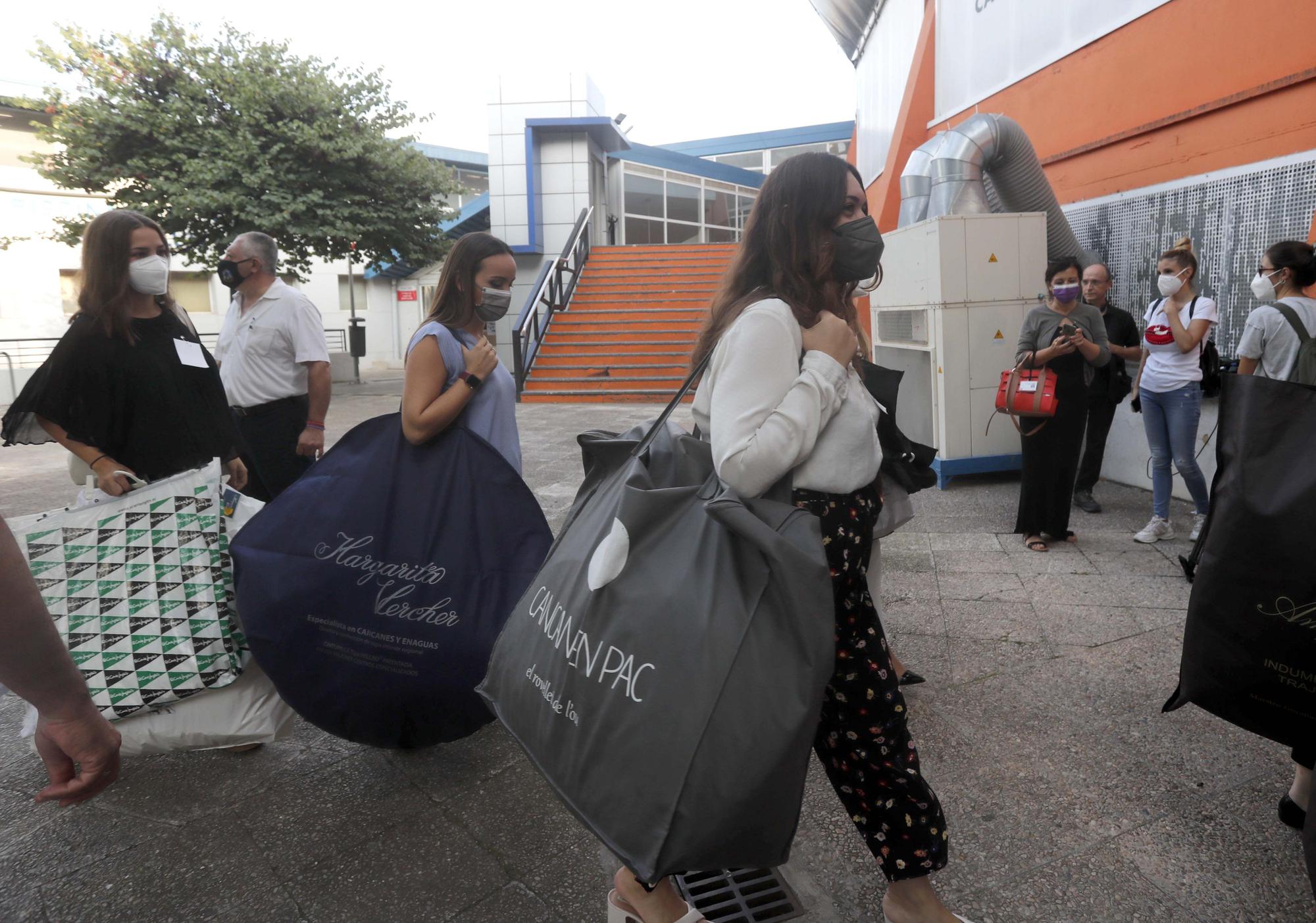 Ensayo de la elección de candidatas a falleras mayores y cortes 2022 en la Fonteta