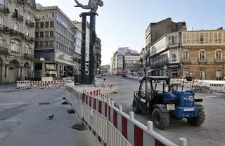 El juez permite continuar la obra de Porta do Sol