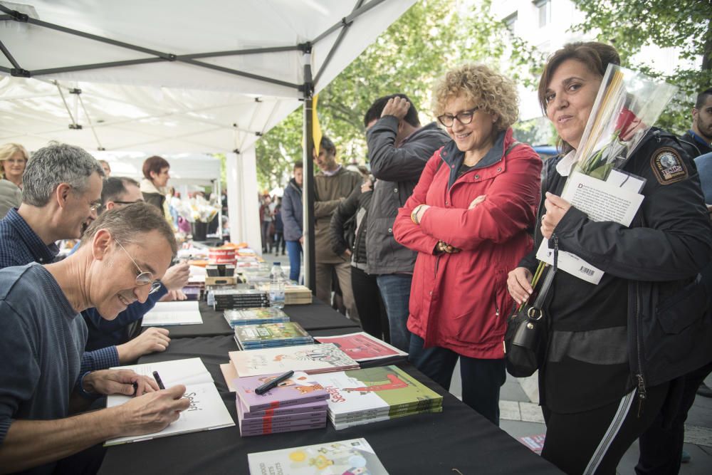 Diada de Sant Jordi a Manresa