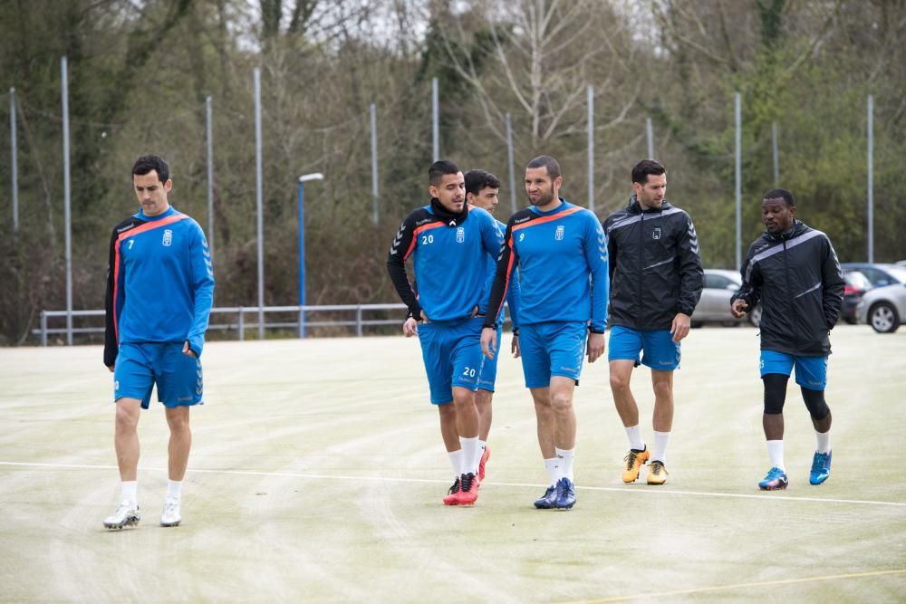 Entrenamiento del Real Oviedo