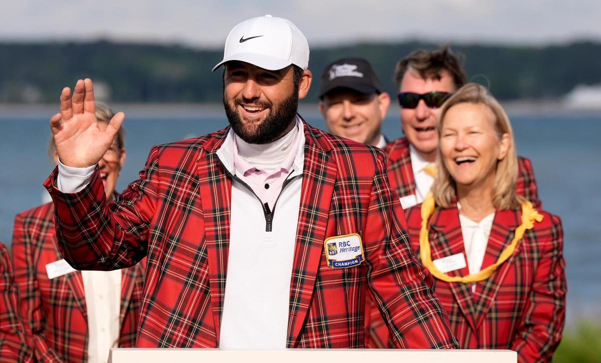Tras ganar el RBC Heritage, Scheffler se ha tomado un descanso para disfrutar del nacimiento de su hijo