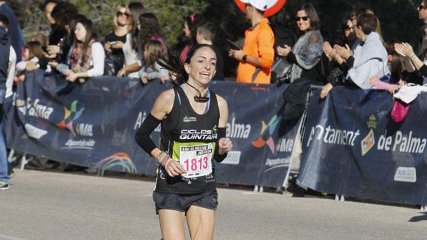 Elenita García, segunda en los 6,5 kilómetros femeninos