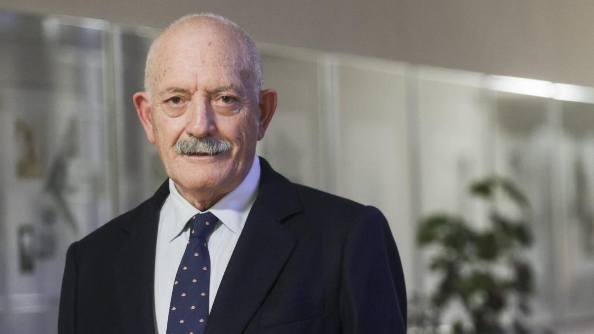 El director del Real Instituto de Estudios Asturianos, Ramón Rodríguez. | IRMA COLLÍN