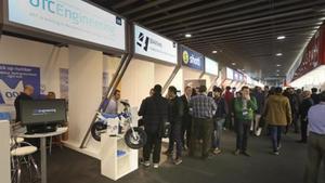 Talento catalán 8El pasillo del Mobile World Congress donde estaban ubicadas las pymes catalanas.