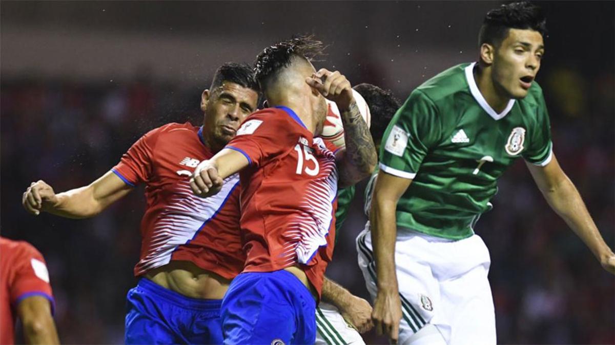 México y Costa Rica empataron a uno