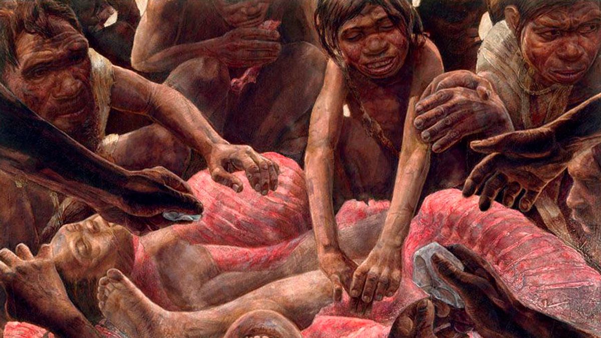 Atapuerca esto es canibalismo primitivo, pero también hay una antropofagia sutil