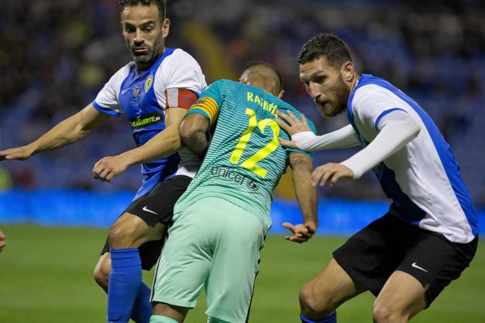 El Hércules llega vivo al Camp Nou