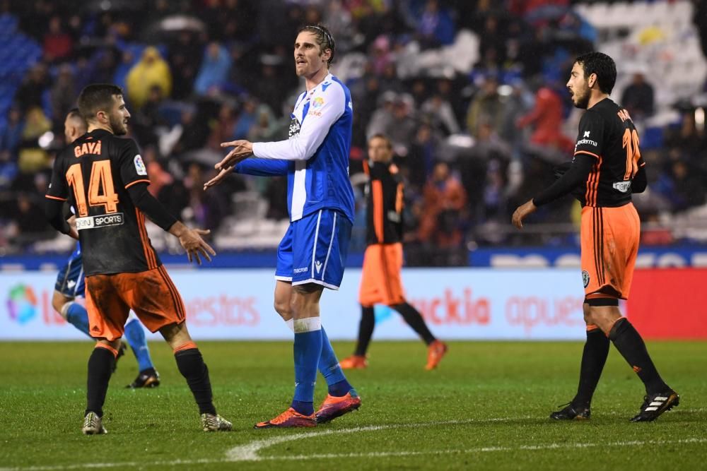 El Dépor cae en Riazor ante el Valencia