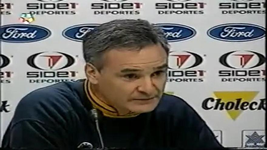 Claudio Ranieri y sus "cojones" en el Valencia CF