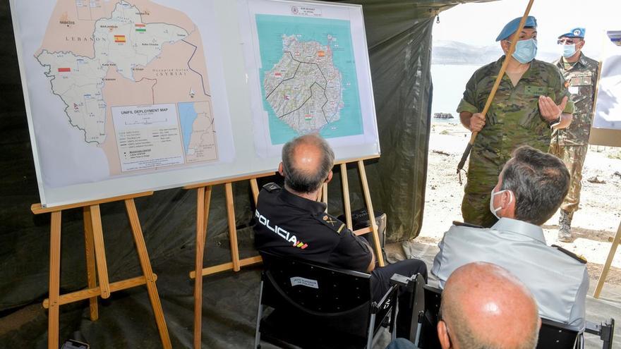 La Brigada 'Canarias' XVI, preparada para su despliegue en el Líbano