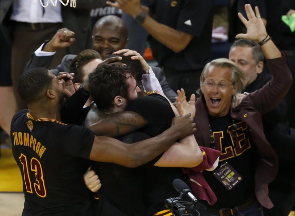 Los Cavaliers, campeones de la NBA