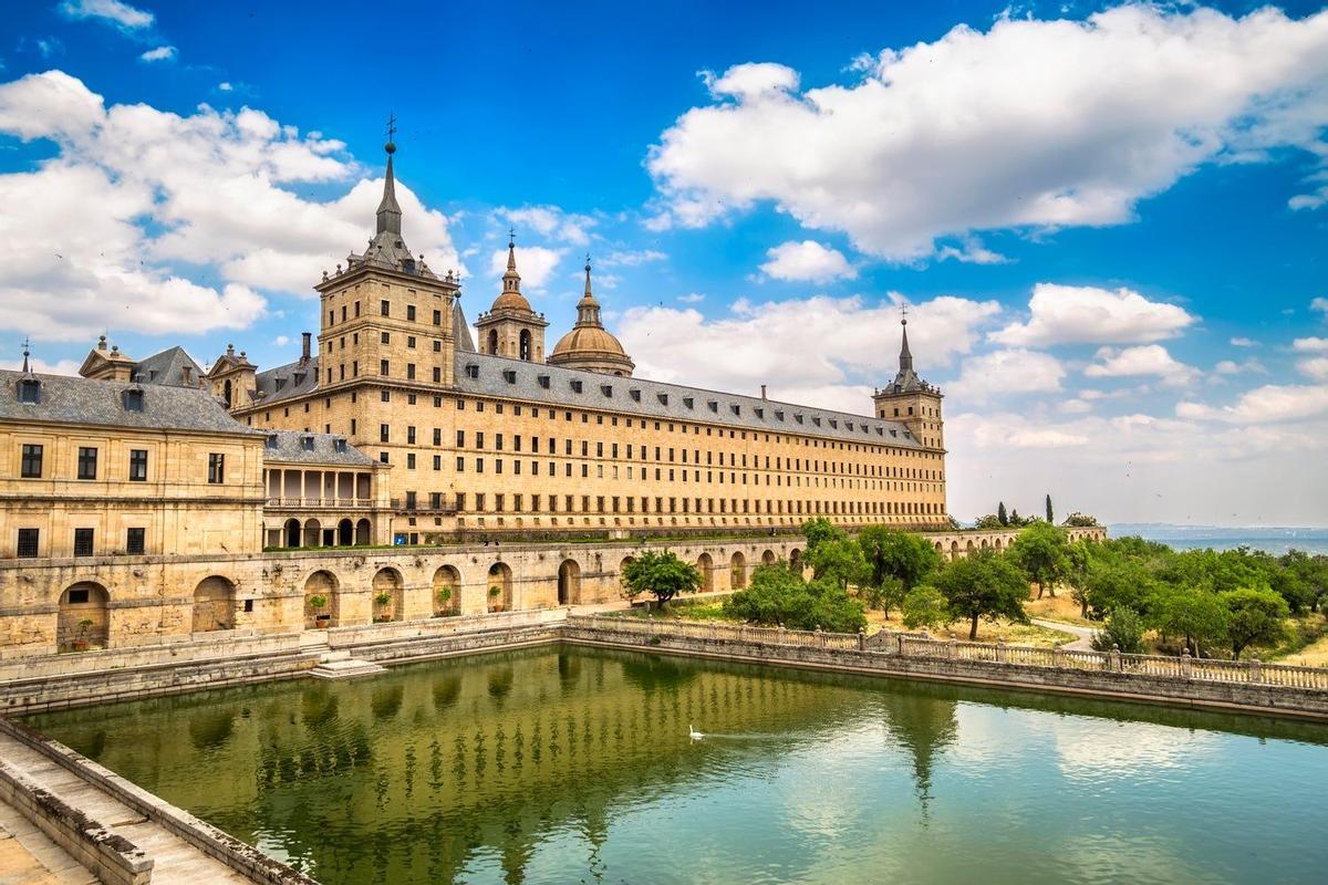 Monasterio de San Lorenzo de El Escorial en Madrid