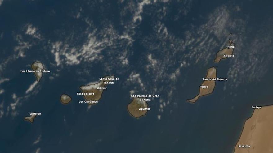 AEMET Forecast: Trade Winds and Rising Temperatures Expected in Canary Islands Sunday
