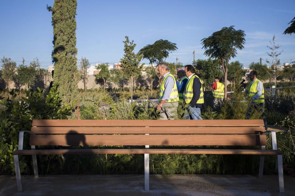 Así están las obras del Parque Central a día de hoy