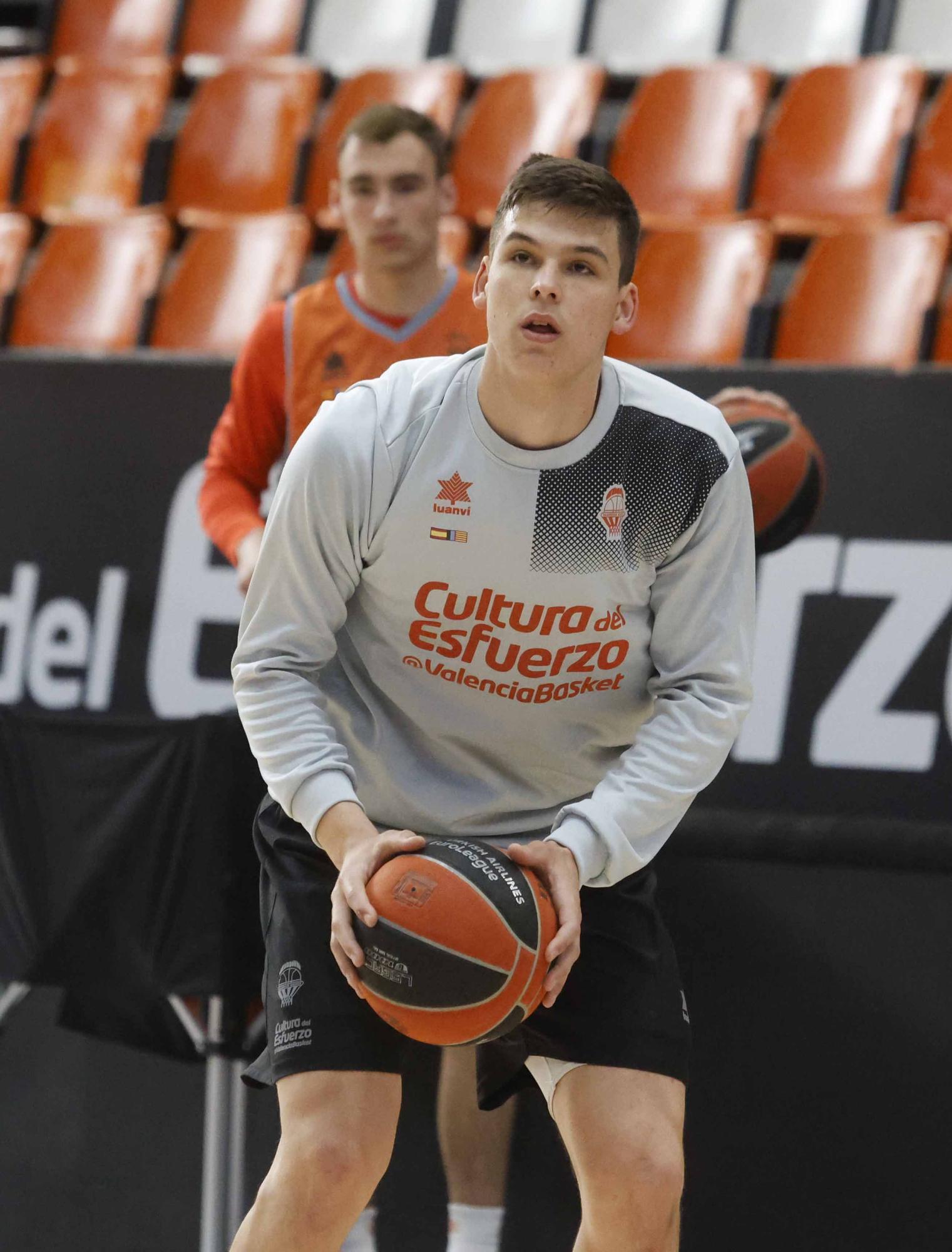 Entrenamiento Valencia Basket Club