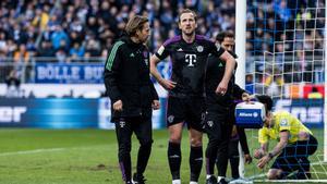 ¡Alarma Bayern! Harry Kane se lesiona el tobillo izquierdo