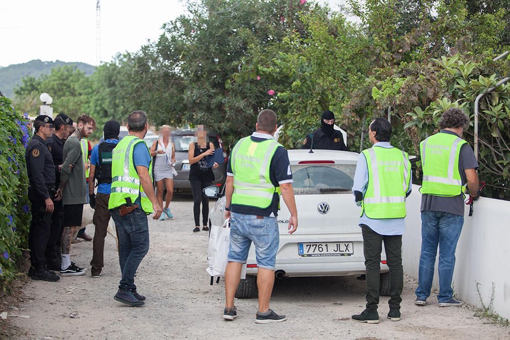 Operación antidroga en ses Païsses