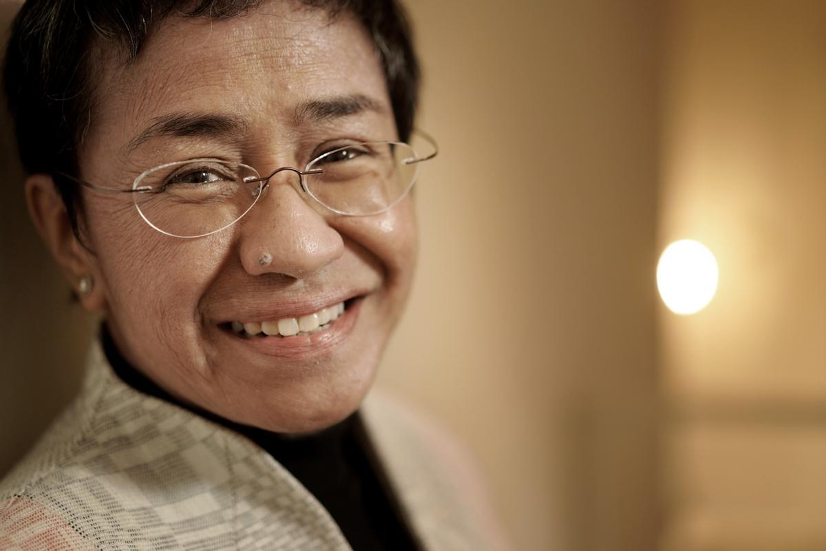 La periodista Maria Ressa, en Madrid.