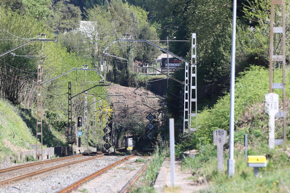 El avance de las obras del Corredor Atlántico cortan el acceso en ferrocarril a Vigo desde el martes