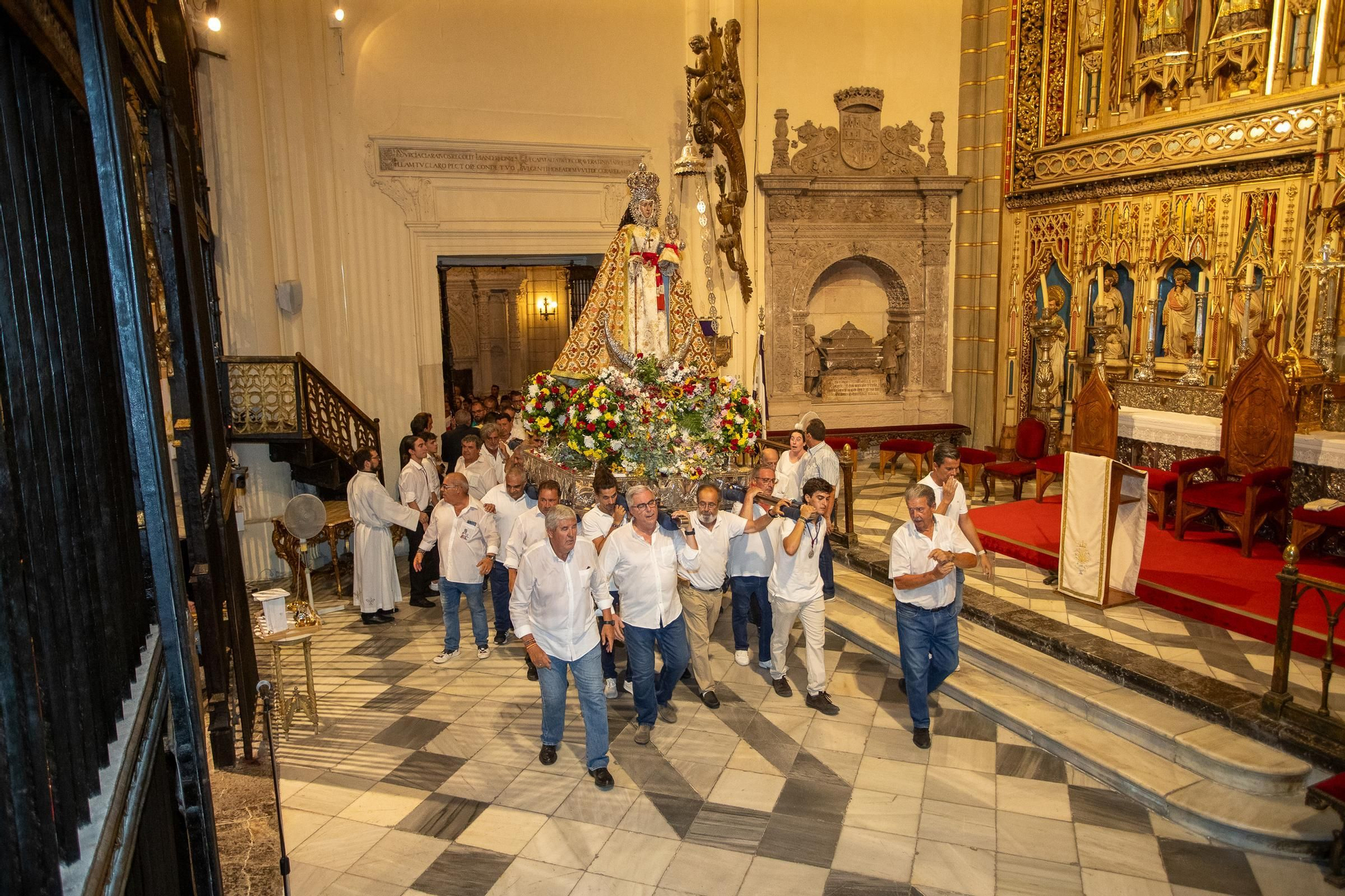 Las mejores fotos de la llegada de la Fuensanta a Murcia