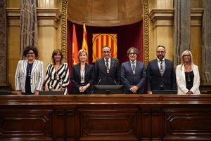 Pleno de constitución del Parlament de Catalunya tras elecciones del 12M