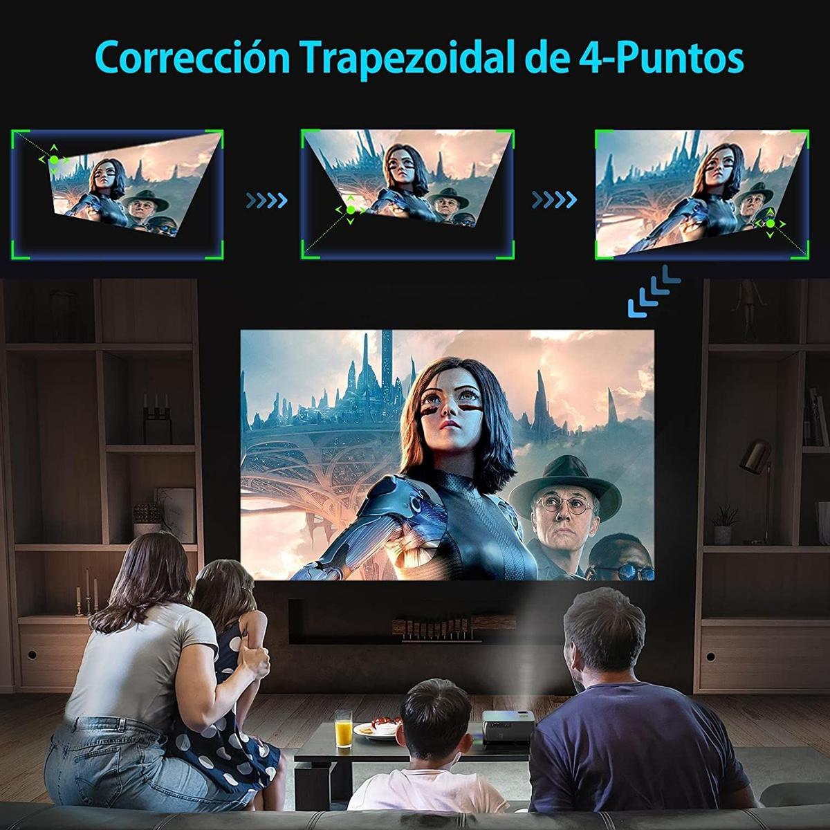Proyector 5G WiFi Bluetooth