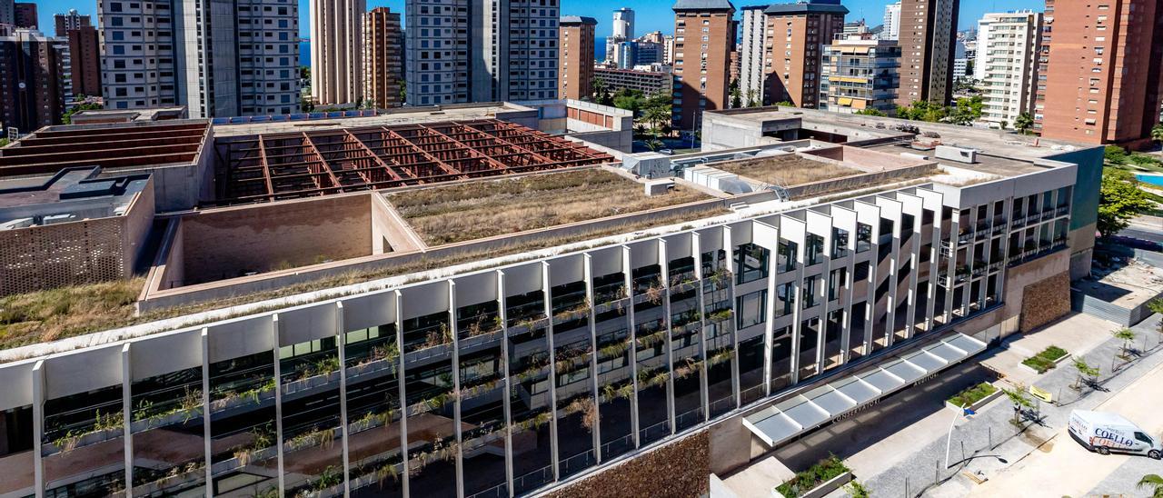 El Centro Cultural de Benidorm aún sin uso tras la obra.