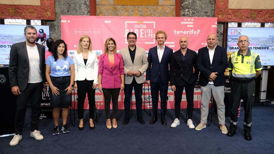 Some 750 cyclists will run the ‘Giro d’ Italia’ cycling tour in Tenerife