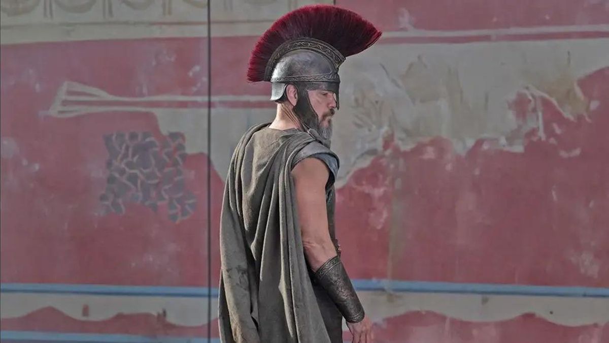 Matt Damon como Odiseo en 'The Odyssey", la nueva película de Christopher Nolan
