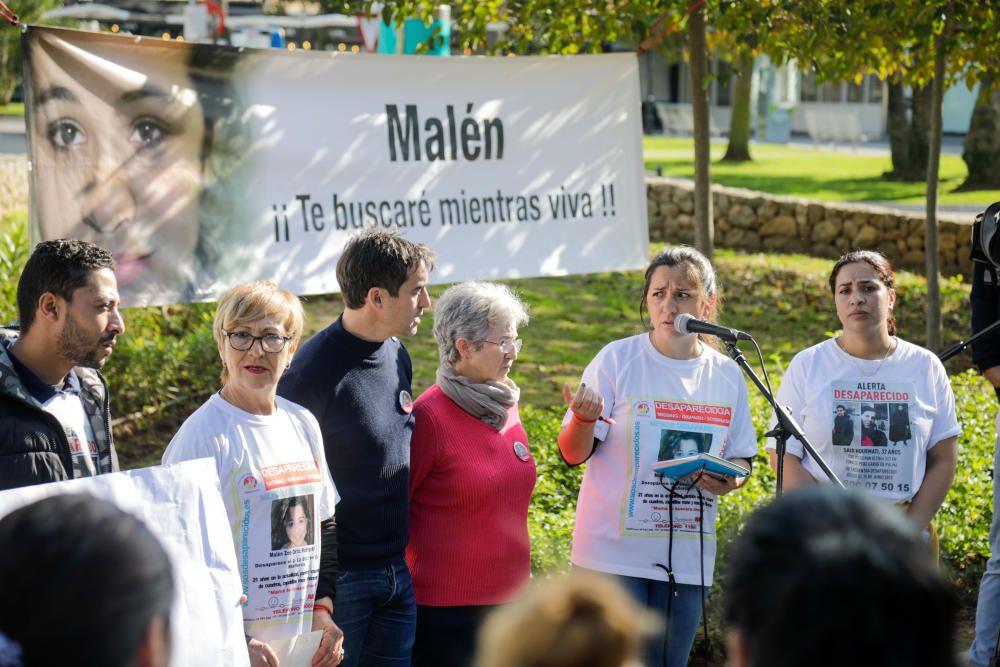 Concentración por el sexto aniversario de la desaparición de Malén Ortiz