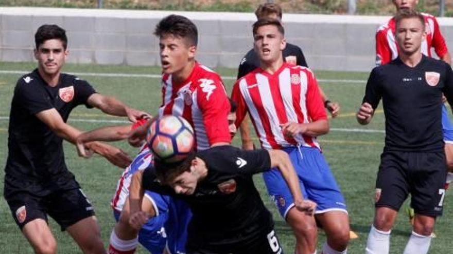 El Girona juvenil, en imatge d&#039;arxiu, segueix invicte.