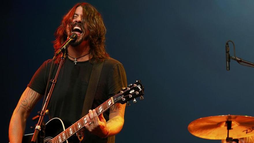 Dave Grohl, en un concierto de Foo Fighters.