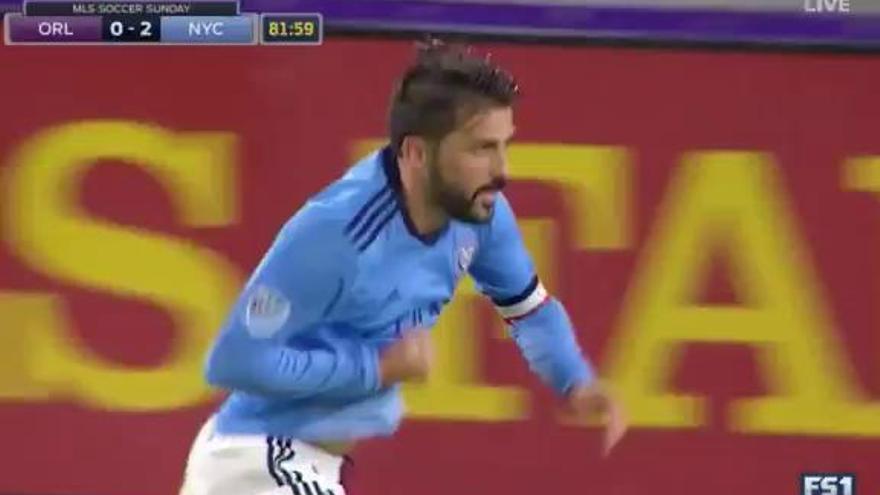 Otra maravilla de David Villa