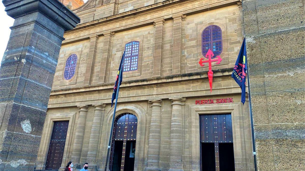 La iglesia matriz de Santiago de los Caballeros en Gáldar.