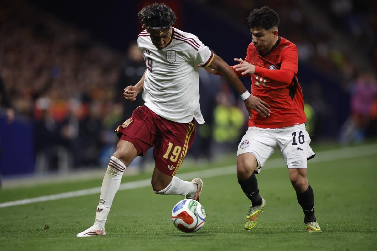 Amistoso internacional: España - Egipto, en imágenes