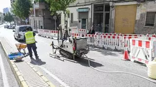 El estudio geotécnico descarta problemas en la calle Clara Campoamor de Elche