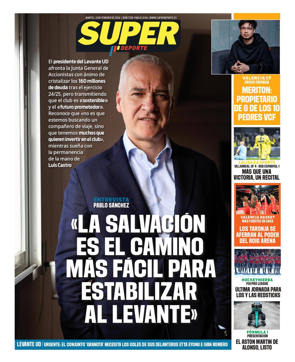 Estas son las portadas de la prensa deportiva de hoy