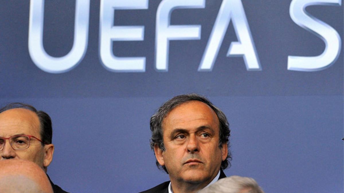 Platini, presidente de la UEFA