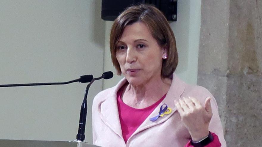 El juez eleva al TS las salidas de prisión de Forcadell