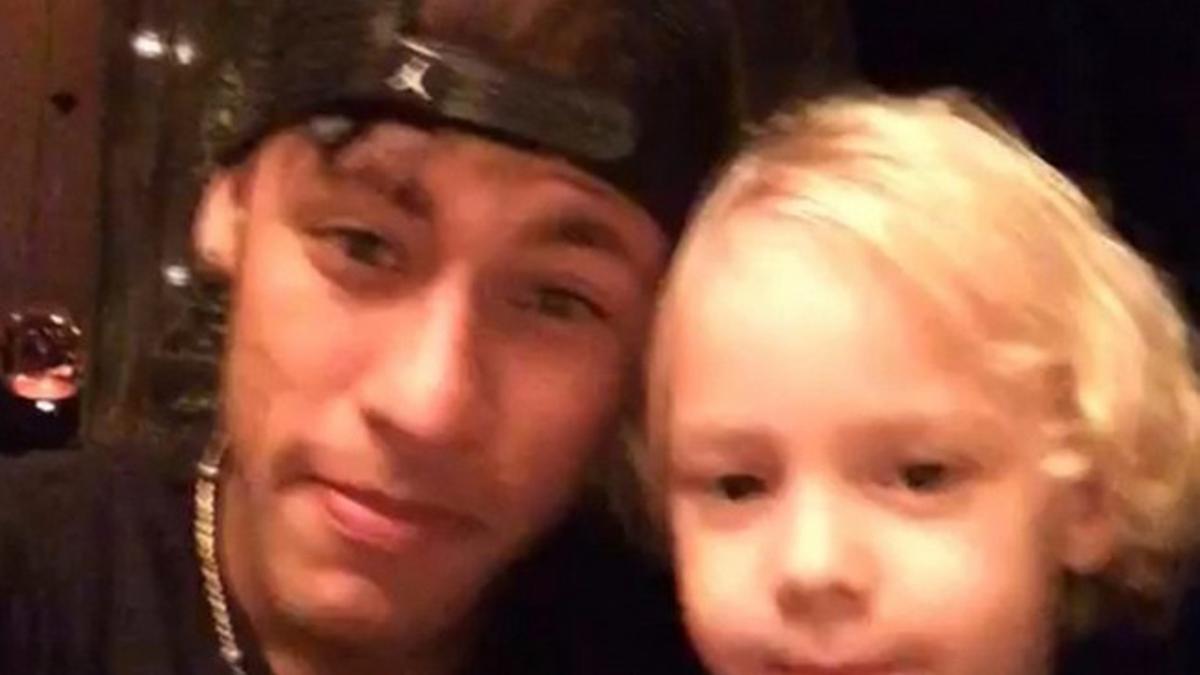 Neymar y su hijo arrasan en Instagram