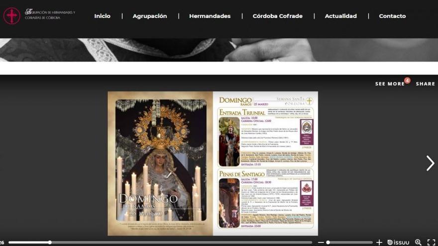 La Agrupación de Cofradías da a conocer los itinerarios de esta Semana Santa