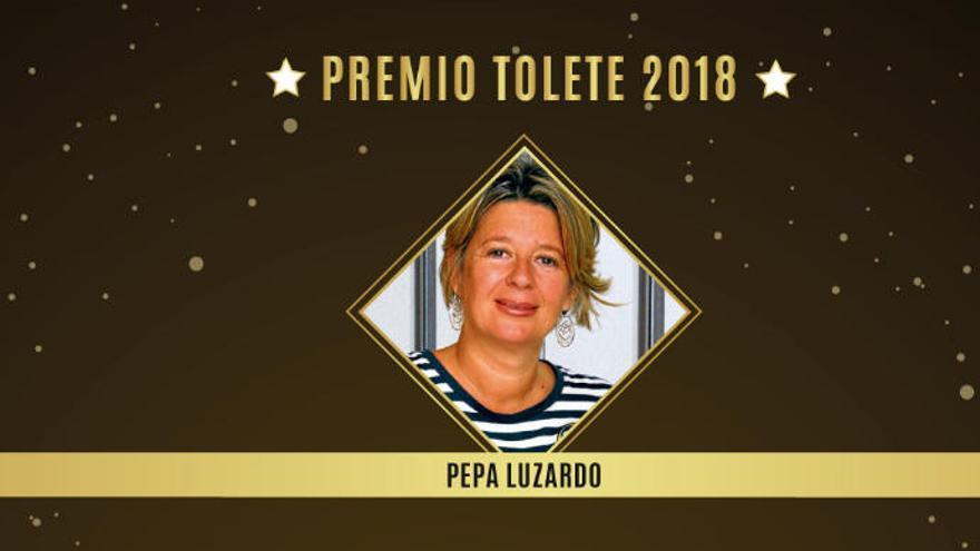 Pepa Luzardo, campeona de los Premios Tolete 2018