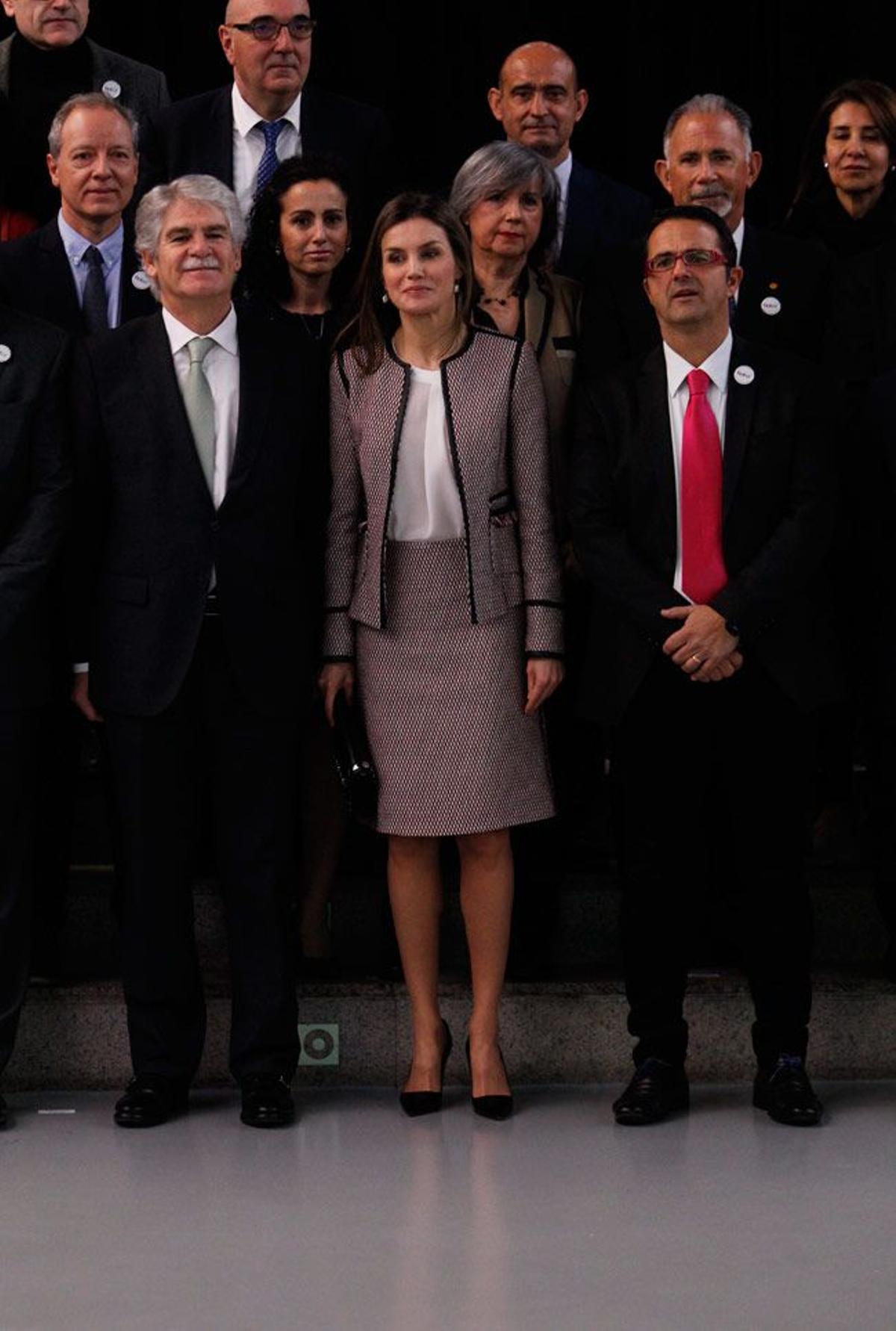 Letizia Ortiz durante el acto oficial por el Día Mundial de las Enfermedades Raras