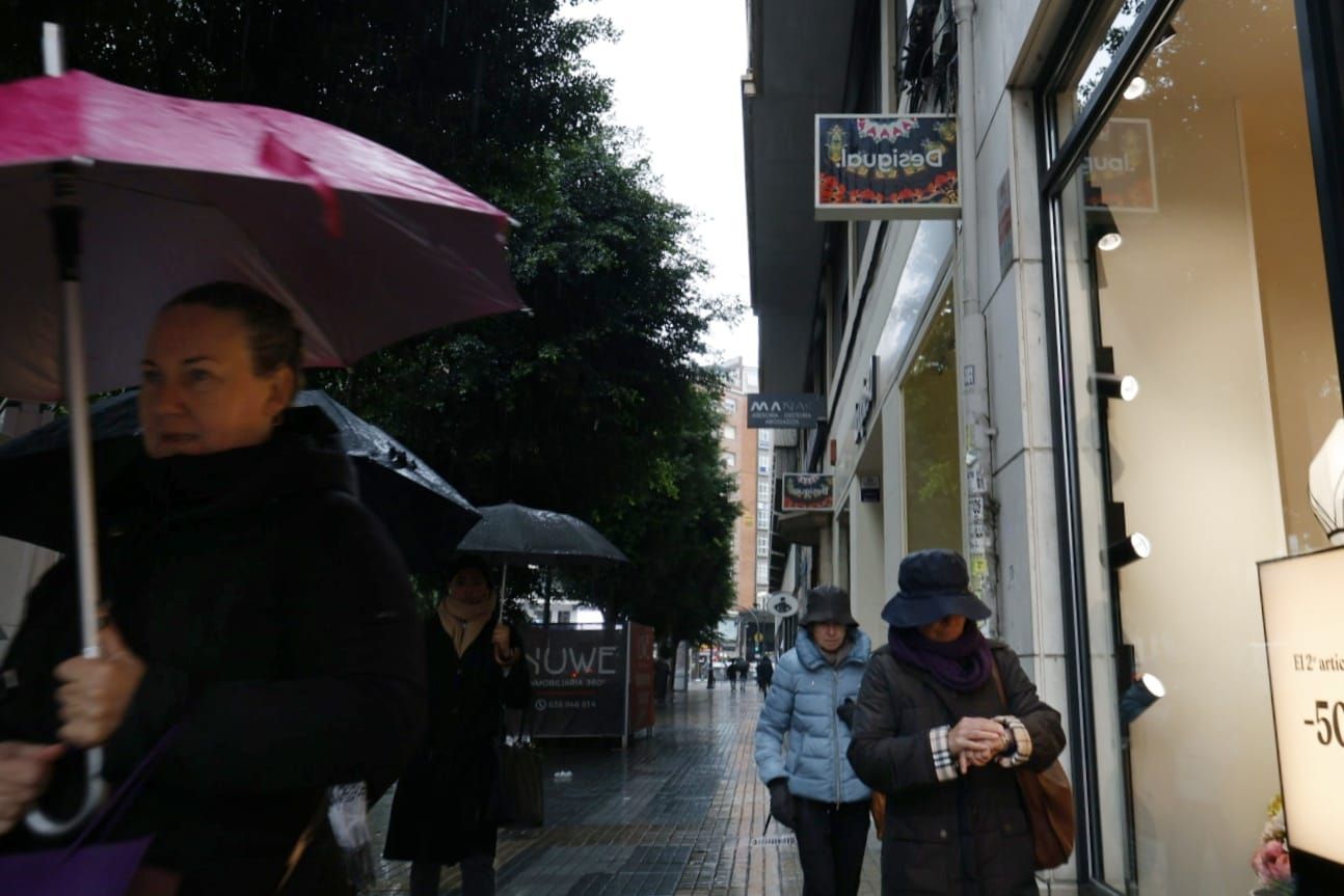 Temporal de lluvia en València